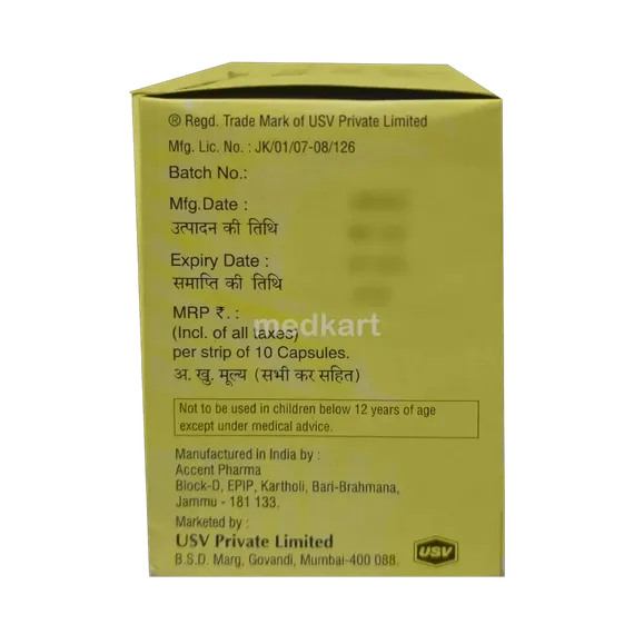 ecosprin av 150/20mg capsule 10's